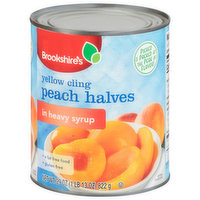 Brookshire's Peach Halves in Heavy Syrup - 29 Each 