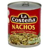 La Costena Jalapeno Nacho Slices, Pickled - 26 Ounce 