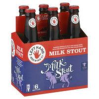 Left Hand Brewing Co. Beer, Milk Stout - 6 Each 