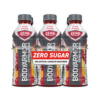 BODYARMOR Zero Sugar Fruit Punch Bottles - 20 Fluid ounce 