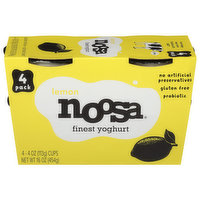 Noosa Finest Yoghurt, Lemon, 4 Pack - 4 Each 