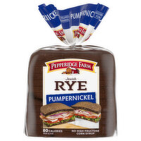 Pepperidge Farm Bread, Pumpernickel, Jewish Rye