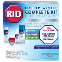 Rid Lice Treatment Kit, Complete - 1 Each 