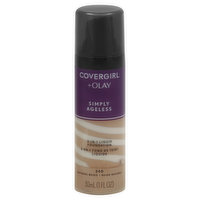 CoverGirl + Olay Liquid Foundation, 3-in-1, Natural Beige 240