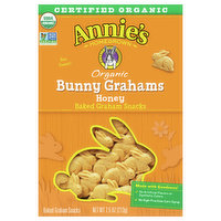 Annie's Bunny Grahams, Organic, Honey - 7.5 Ounce