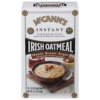 McCann's Oatmeal, Irish, Maple Brown Sugar, Instant - 10 Each 