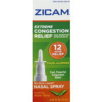 Zicam Nasal Spray, No-Drip Liquid - 0.5 Ounce 