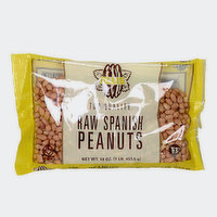 Ellis Raw Spanish Peanuts - 16 Ounce 