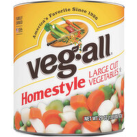 Veg-All Vegetables, Large Cut, Homestyle