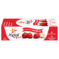 Yoplait Yogurt, Low Fat, Strawberry/Strawberry Banana - 8 Each
