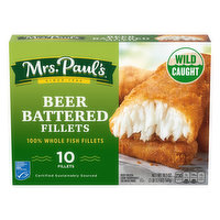 Mrs. Paul's Beer Battered Fillets - 10 Each