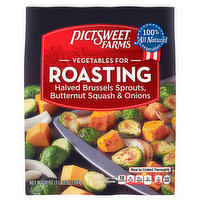 Pictsweet Farms Vegetables for Roasting Halved Brussels Sprouts, Butternut Squash, and Onions - 18 Ounce 