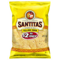 Santitas Tortilla Chips, Yellow Corn