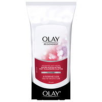 Olay Wet Cleansing Cloths, Advanced, Anti-Aging, Micro-Exfoliating - 30 Each