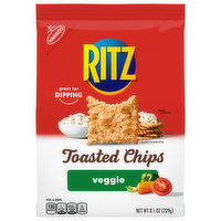 RITZ RITZ Toasted Chips Veggie , 8.1 oz - 8.1 Ounce 