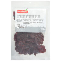 Brookshire's Beef Jerky, Peppered - 10 Ounce 