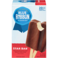 Blue Ribbon Star Bar Frozen Dairy Dessert Bars - 45 Fluid ounce
