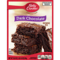 Betty Crocker Brownie Mix, Dark Chocolate - 19.9 Ounce 