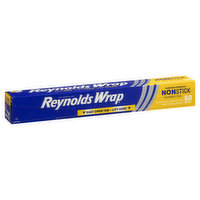 Reynolds Wrap Aluminum Foil, Everyday Strength, Nonstick, 50 Square Feet - 1 Each
