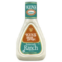 Ken's Steak House Dressing, Buttermilk Ranch - 16 Ounce 