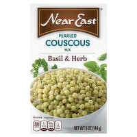 Near East Couscous Mix, Pearled, Basil & Herb - 5 Ounce 