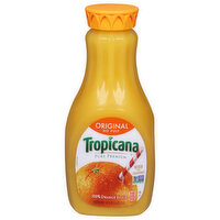 Tropicana 100% Orange Juice, Original, Pure Premium, No Pulp - 52 Fluid ounce 