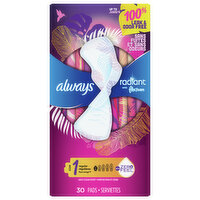 Always Pads, Flexi-Wings, Regular, Clean Scent, Size 1