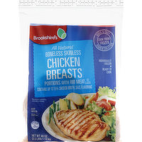 Brookshire's Chicken Breasts, Boneless Skinless - 40 Ounce 