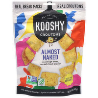 Kooshy Croutons, Almost Naked - 5 Ounce 