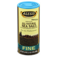 Alessi Sea Salt, Fine - 24 Ounce 