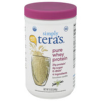 Simply Tera's Whey Protein, Pure, Bourbon Vanilla - 12 Ounce 