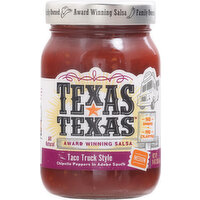 Texas Texas Salsa, Taco Truck Style, Medium - 16 Ounce 