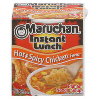 Maruchan Ramen Noodle Soup, Hot & Spicy Chicken Flavor - 2.25 Ounce 