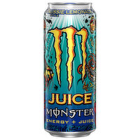 Juice Monster Energy Drink, Aussie Lemonade Style, Energy + Juice - 16 Fluid ounce 