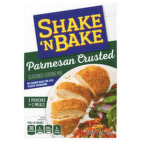 Shake 'N Bake Seasoned Coating Mix, Parmesan Crusted - 2 Each 