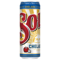 Sol Beer, Chelada - 24 Fluid ounce 