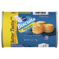 Pillsbury Biscuits, Flaky Layers - 5 Each 