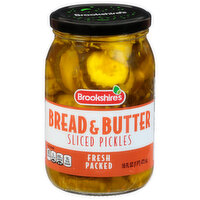 Brookshire's Fresh Packed Bread & Butter Sliced Pickles