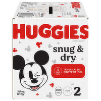 Huggies Diapers, Disney Baby, 2 (12-18 lb) - 100 Each