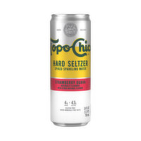 Topo Chico Hard Seltzer, Strawberry Guava - 24 Ounce 