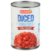 Brookshire's Diced Tomatoes, Chili Ready - 14.5 Ounce 