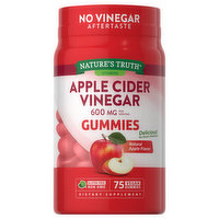 Nature's Truth Gummies, Apple Cider Vinegar, 600 mg - 75 Each 