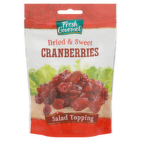 Fresh Gourmet Cranberries, Dried & Sweet