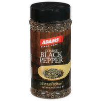 Adams Black Pepper, Coarse - 6.7 Ounce 