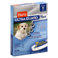 Hartz Flea & Tick Collar, for Puppies, White, Fresh Scent - 1 Each