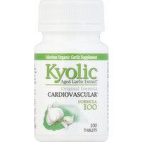 Kyolic Cardiovascular Formula 100, Original Formula, Tablets