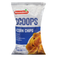 Brookshire's Corn Chips, Scoops - 9.25 Ounce 