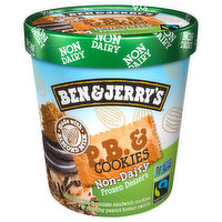 Ben & Jerry's Frozen Dessert, Non-Dairy, P.B. & Cookies