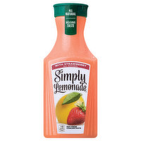 Simply  Lemonade With Strawberry, All Natural Non-Gmo