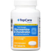 TopCare Glucosamine & Chondroitin, Triple Strength, Tablets - 120 Each 